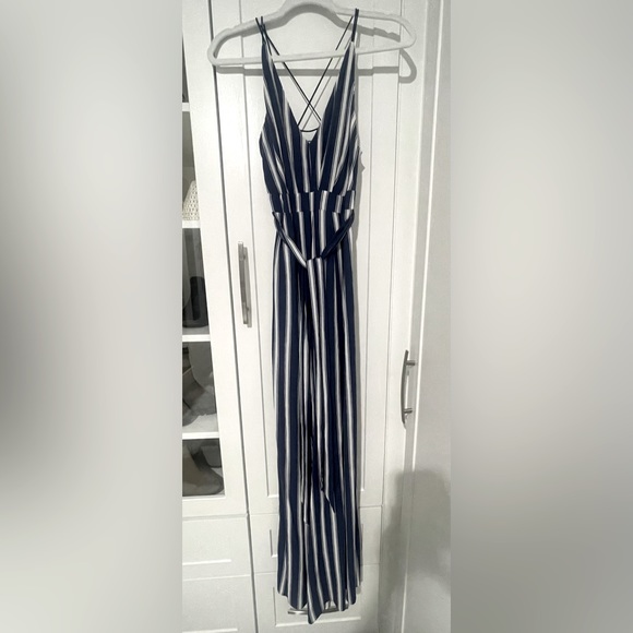 Luxxel XS Open Split Leg Jumpsuit - Picture 1 of 4